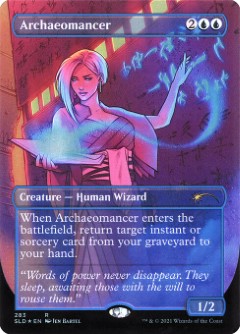 Archaeomancer Secret Lair Drop - Jen Bartel Art
